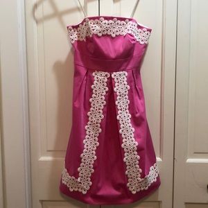 NWOT Lily Pulitzer strapless cocktail dress